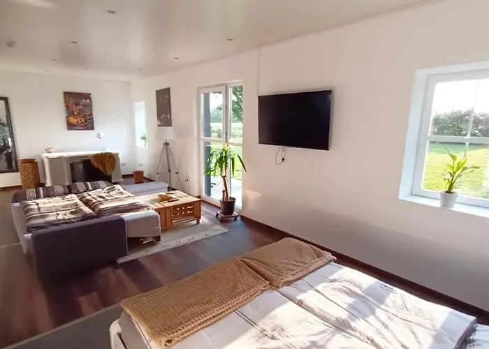 Kleine Landhaus-wohnung Im Freistehenden Fachwerkhaus Feriehus