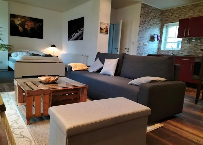 Feriehus Kleine Landhaus-wohnung Im Freistehenden Fachwerkhaus