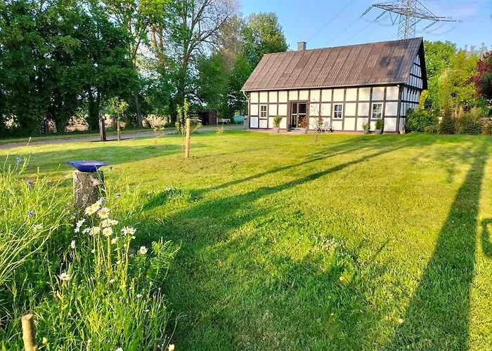 Vakantiehuis Kleine Landhaus-wohnung Im Freistehenden Fachwerkhaus *