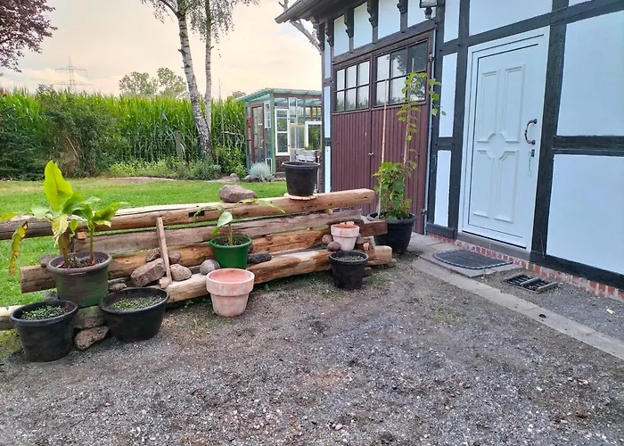 Kleine Landhaus-wohnung Im Freistehenden Fachwerkhaus Vakantiehuis